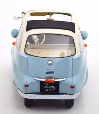 BMW 250 Isetta 1959 hellblau/weiss KK-Scale 1:12