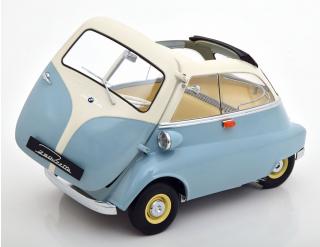 BMW 250 Isetta 1959 hellblau/weiss KK-Scale 1:12