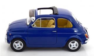 Fiat 500 F 1968 CUSTOM dunkelblau KK-Scale 1:12