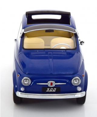 Fiat 500 F 1968 CUSTOM dunkelblau KK-Scale 1:12