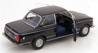 BMW 1602 2.Serie 1974 dunkelblau KK-Scale 1:12 Metallmodell