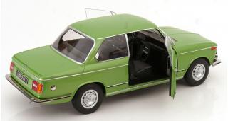 BMW L2002 tii 2.Serie 1974 grünmetallic KK-Scale 1:12 Metallmodell