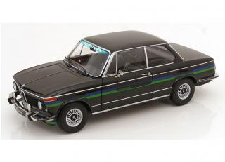 BMW 2002 Alpina 2.Serie 1974 schwarz KK-Scale 1:12 Metallmodell