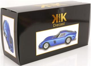 Ferrari 250 GTO 1962 blaumetallic KK-Scale 1:12 Metallmodell