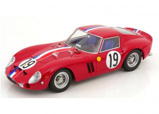 Ferrari 250 GTO 1962 rot #19 2nd Le Mans 1962 Noblet/Guichet KK-Scale 1:12 Metallmodell