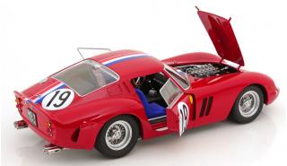 Ferrari 250 GTO 1962 rot #19 2nd Le Mans 1962 Noblet/Guichet KK-Scale 1:12 Metallmodell