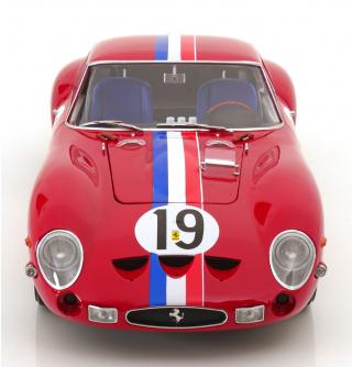 Ferrari 250 GTO 1962 rot #19 2nd Le Mans 1962 Noblet/Guichet KK-Scale 1:12 Metallmodell