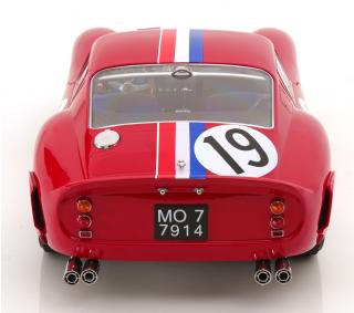 Ferrari 250 GTO 1962 rot #19 2nd Le Mans 1962 Noblet/Guichet KK-Scale 1:12 Metallmodell