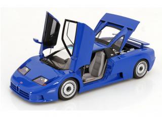 Bugatti EB110 1991 blau KK-Scale 1:12 Metallmodell