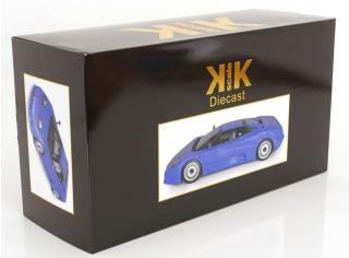 Bugatti EB110 1991 blau KK-Scale 1:12 Metallmodell