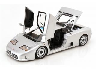 Bugatti EB110 1991 silber KK-Scale 1:12 Metallmodell