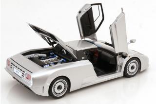 Bugatti EB110 1991 silber KK-Scale 1:12 Metallmodell