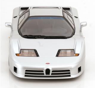 Bugatti EB110 1991 silber KK-Scale 1:12 Metallmodell