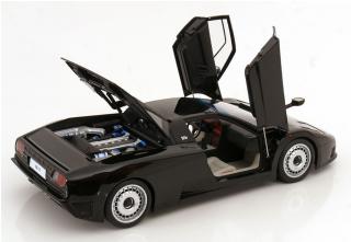 Bugatti EB110 1991 schwarz   KK-Scale 1:12 Metallmodell