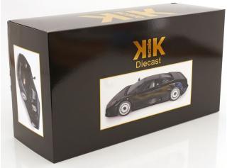 Bugatti EB110 1991 schwarz   KK-Scale 1:12 Metallmodell