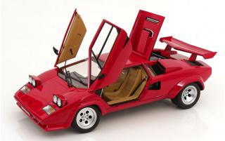 Lamborghini Countach LP 5000S QV 1985 rot KK-Scale 1:12 Metallmodell