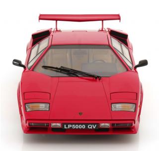 Lamborghini Countach LP 5000S QV 1985 rot KK-Scale 1:12 Metallmodell