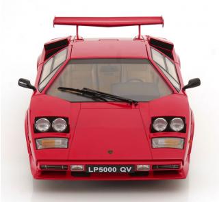 Lamborghini Countach LP 5000S QV 1985 rot KK-Scale 1:12 Metallmodell