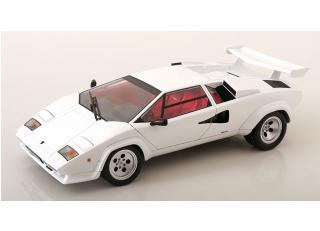 Lamborghini Countach LP 5000S QV 1985 weiß KK-Scale 1:12 Metallmodell