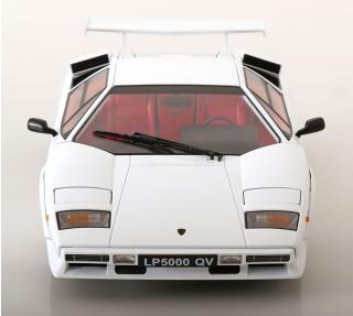 Lamborghini Countach LP 5000S QV 1985 weiß KK-Scale 1:12 Metallmodell