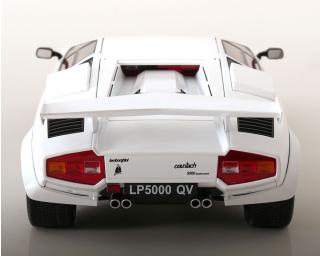 Lamborghini Countach LP 5000S QV 1985 weiß KK-Scale 1:12 Metallmodell