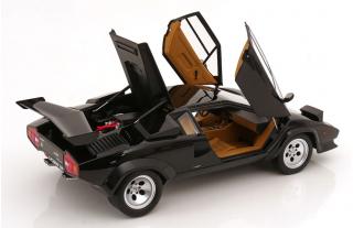 Lamborghini Countach LP 5000S QV 1985 schwarz KK-Scale 1:12 Metallmodell