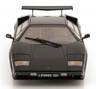 Lamborghini Countach LP 5000S QV 1985 schwarz KK-Scale 1:12 Metallmodell