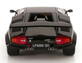 Lamborghini Countach LP 5000S QV 1985 schwarz KK-Scale 1:12 Metallmodell