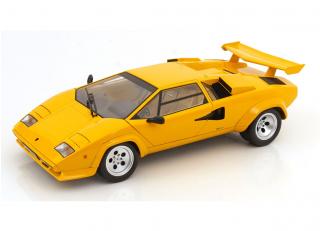 Lamborghini Countach LP 5000S QV 1985 gelb  KK-Scale 1:12 Metallmodell