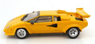 Lamborghini Countach LP 5000S QV 1985 gelb  KK-Scale 1:12 Metallmodell