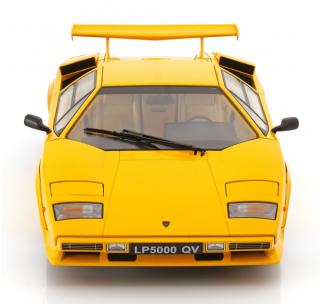 Lamborghini Countach LP 5000S QV 1985 gelb  KK-Scale 1:12 Metallmodell