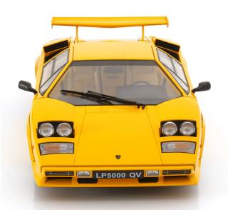 Lamborghini Countach LP 5000S QV 1985 gelb  KK-Scale 1:12 Metallmodell