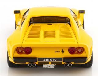 Ferrari 288 GTO 1984 gelb KK-Scale 1:12 Metallmodell