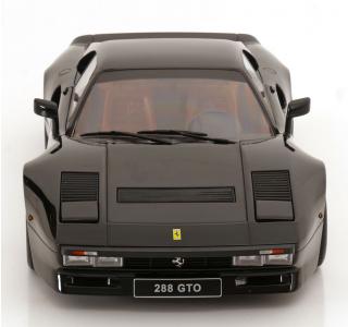 Ferrari 288 GTO 1984 schwarz KK-Scale 1:12 Metallmodell