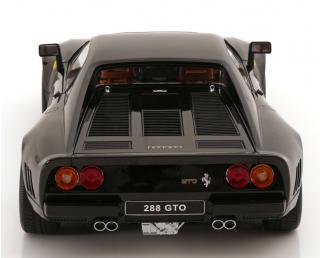 Ferrari 288 GTO 1984 schwarz KK-Scale 1:12 Metallmodell