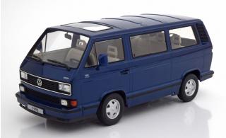 VW T3 Limited Last Edition 1992 blaumetallic KK-Scale 1:18 Metallmodell (Türen, Motorhaube... nicht zu öffnen!)