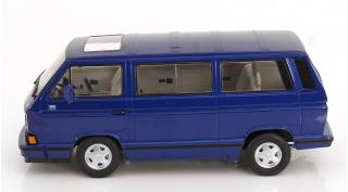 VW T3 Limited Last Edition 1992 blaumetallic KK-Scale 1:18 Metallmodell (Türen, Motorhaube... nicht zu öffnen!)