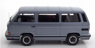 Porsche B32 1984 (basierend auf VW T3) graumetallic KK-Scale 1:18 Metallmodell (Türen, Motorhaube... nicht zu öffnen!)