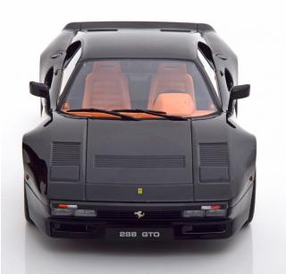 Ferrari 288 GTO 1984, black KK-Scale 1:18 Metallmodell (Türen, Motorhaube... nicht zu öffnen!)