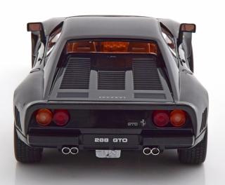 Ferrari 288 GTO 1984, black KK-Scale 1:18 Metallmodell (Türen, Motorhaube... nicht zu öffnen!)