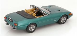 Ferrari 365 GTS Daytona Spyder 1.Serie 1969  grünmetallic KK-Scale 1:18 Metallmodell (Türen, Motorhaube... nicht zu öffnen!)