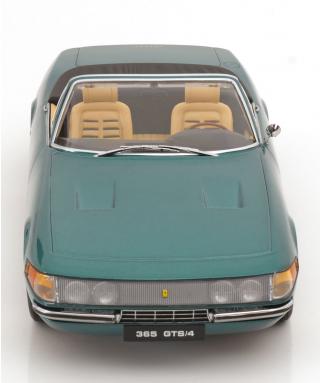 Ferrari 365 GTS Daytona Spyder 1.Serie 1969  grünmetallic KK-Scale 1:18 Metallmodell (Türen, Motorhaube... nicht zu öffnen!)