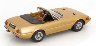 Ferrari 365 GTS Daytona Spyder 1.Serie 1969  goldmetallic KK-Scale 1:18 Metallmodell (Türen, Motorhaube... nicht zu öffnen!)