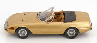 Ferrari 365 GTS Daytona Spyder 1.Serie 1969  goldmetallic KK-Scale 1:18 Metallmodell (Türen, Motorhaube... nicht zu öffnen!)