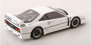 Ferrari F40 Brunei weiß KK-Scale 1:18 Metallmodell (Türen, Motorhaube... nicht zu öffnen!)