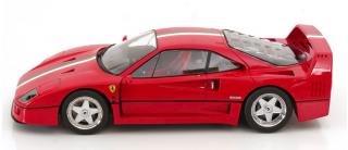 Ferrari F40 Italia Design rot/weiß/grün KK-Scale 1:18 Metallmodell (Türen, Motorhaube... nicht zu öffnen!)