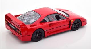 Ferrari F40 Lightweight 1990 rot KK-Scale 1:18 Metallmodell (Türen, Motorhaube... nicht zu öffnen!)