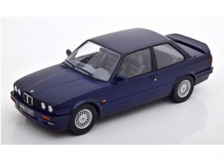 BMW 325i E30 M-Paket 2 1:18 dunkelblau-metallic KK-Scale 1:18 Metallmodell (Türen, Motorhaube... nicht zu öffnen!)