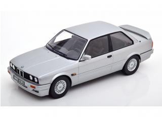 BMW 325i E30 M-Paket 2 silber KK-Scale 1:18 Metallmodell (Türen, Motorhaube... nicht zu öffnen!)