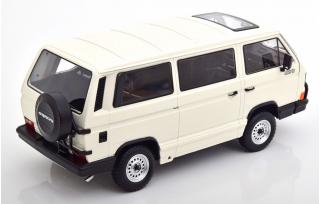 VW Bus T3 Syncro 1987 white KK-Scale 1:18 Metallmodell (Türen, Motorhaube... nicht zu öffnen!)